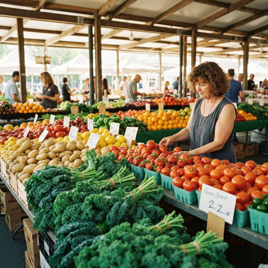 Φρέσκα λαχανικά και φρούτα